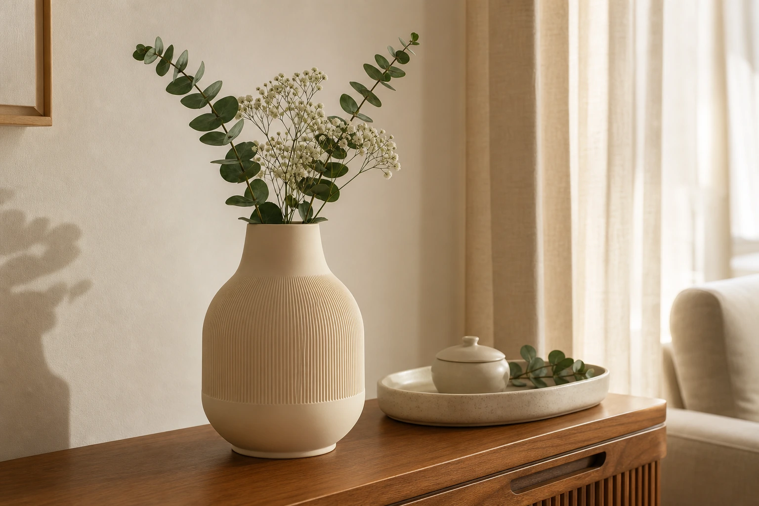 Composicao com vasos atuais HDB Decor